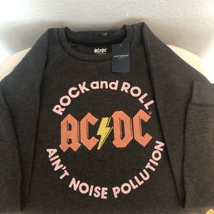 Lucky Brand AC/DC grey sweatshirt